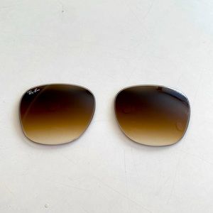 NEW Original brown gradient ray-ban clubmaster glass replacement lenses